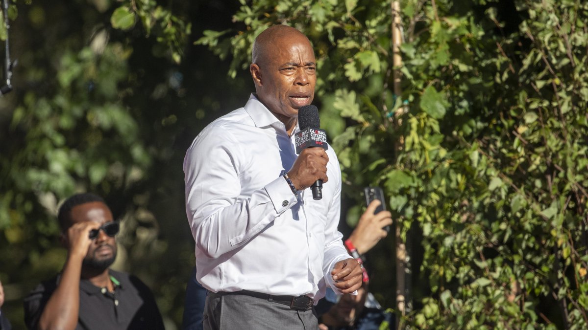 Eric Adams, alcalde de Nueva York, en una fotografía de archivo.