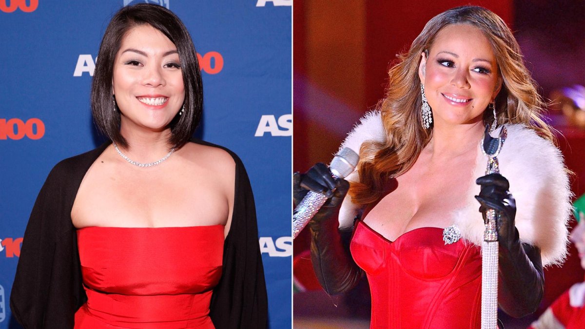 Elizabeth Chan (izquierda) se opone a que Mariah Carey monopolice en Estados Unidos, con su marca, la mayor festividad del año en la cultura occidental.