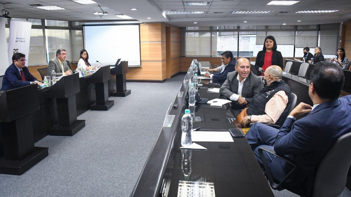 La reunión del CNTS fue la tarde de este 17 de noviembre de 2022.