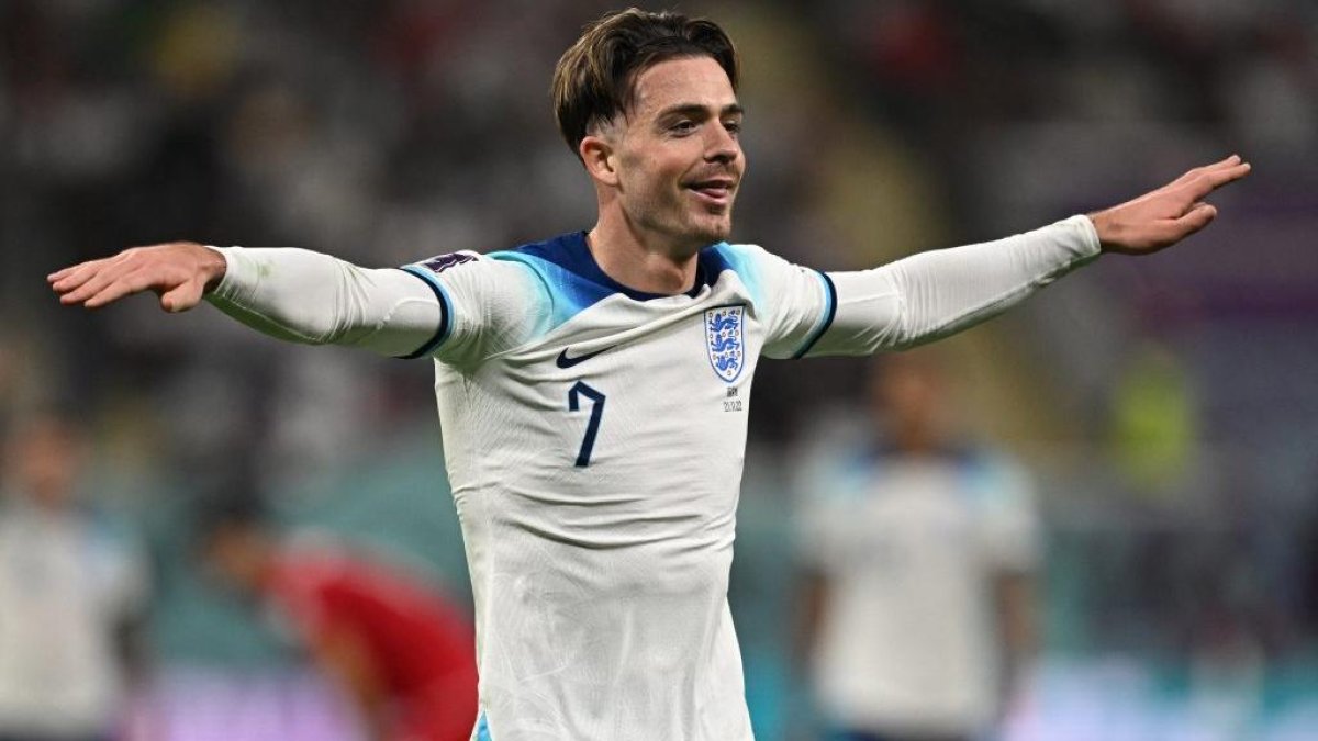 Grealish en el mundial de Qatar 2022