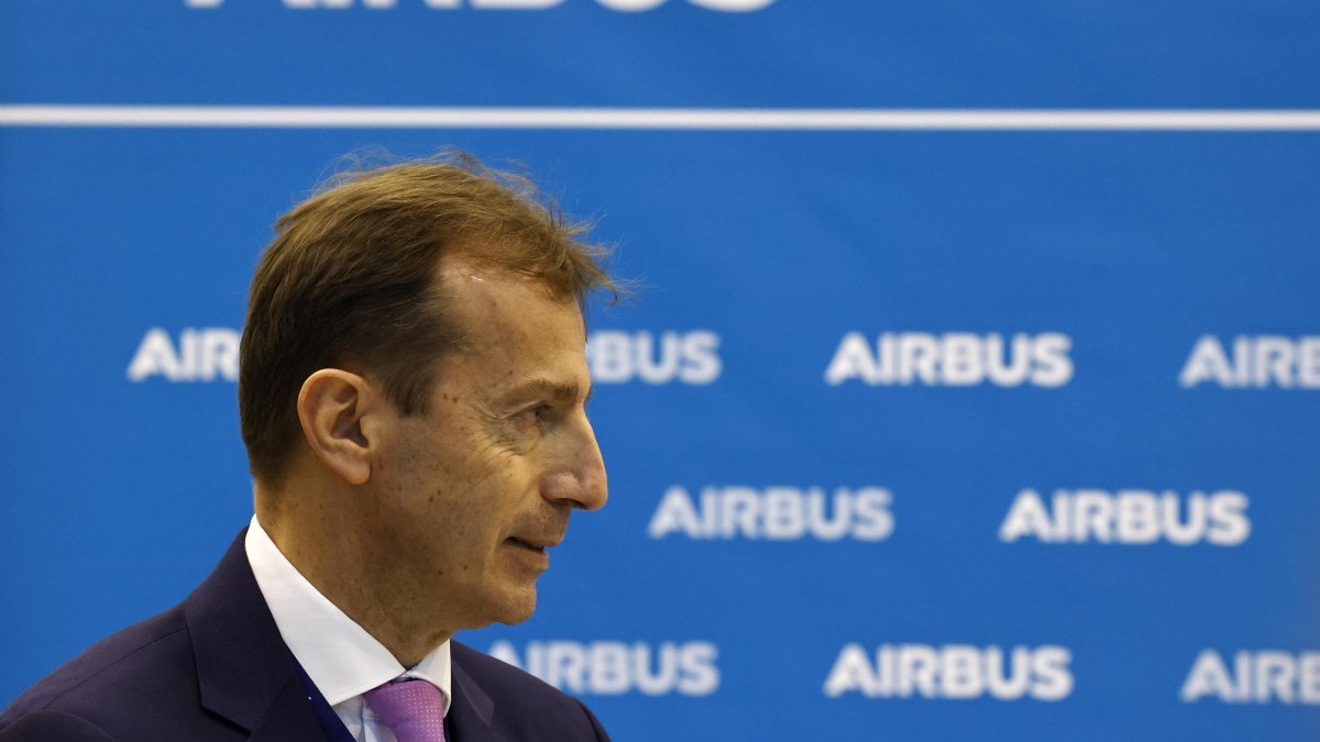 En la imagen de archivo, el consejero delegado de Airbus, Guillaume Faury.