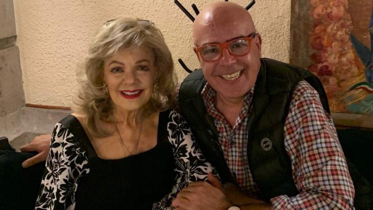 Gina con su hijo, Gabriel