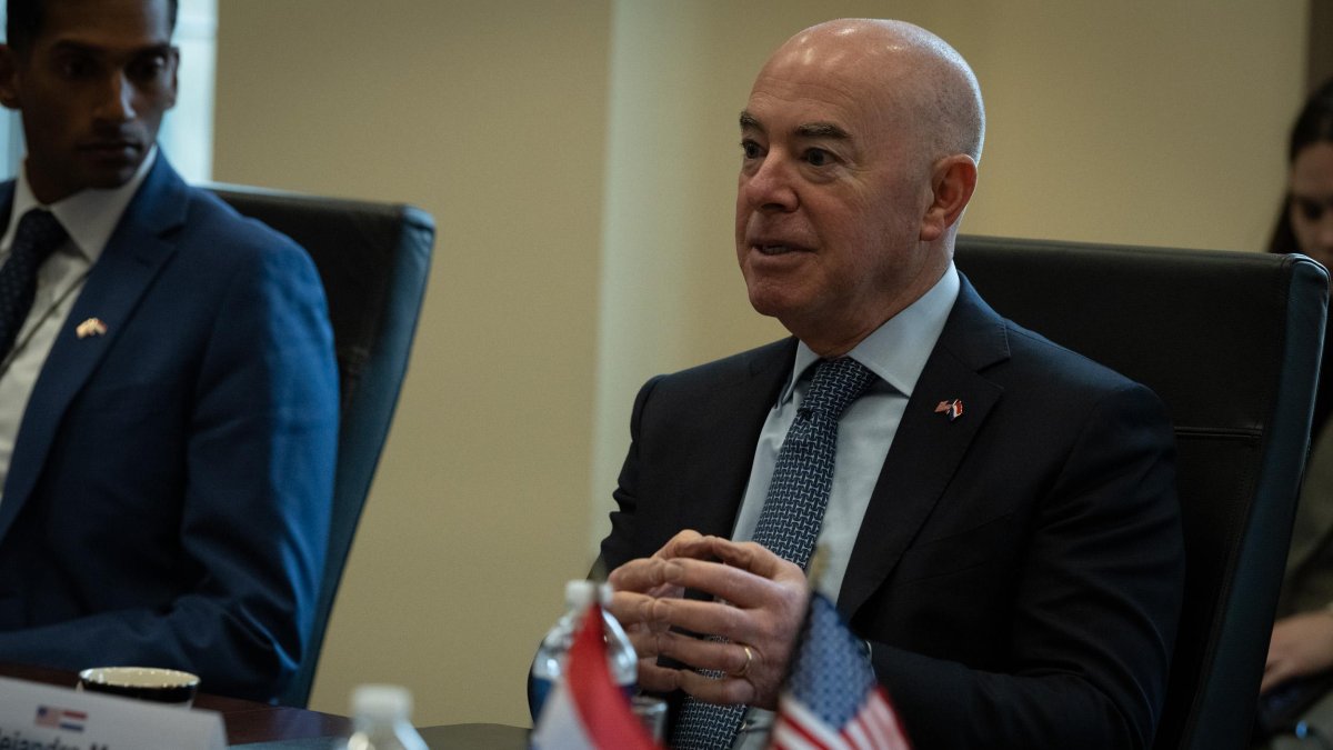 Alejandro Mayorkas, secretario de Seguridad Nacional de Estados Unidos