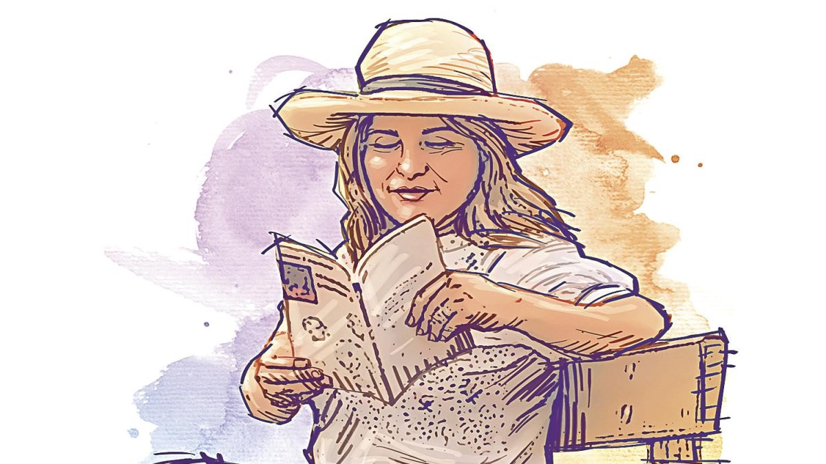 Ilustración de la poeta Siomara España