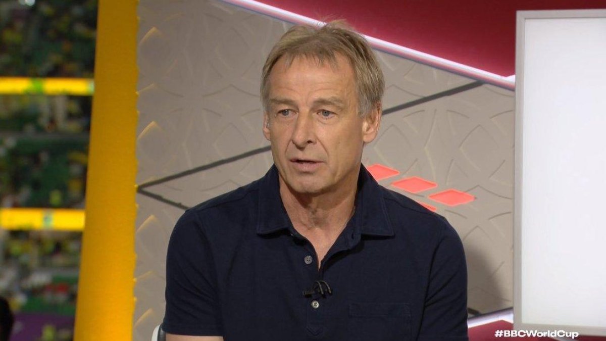 Jürgen Klinsmann, exfutbolista y entrenador alemán.