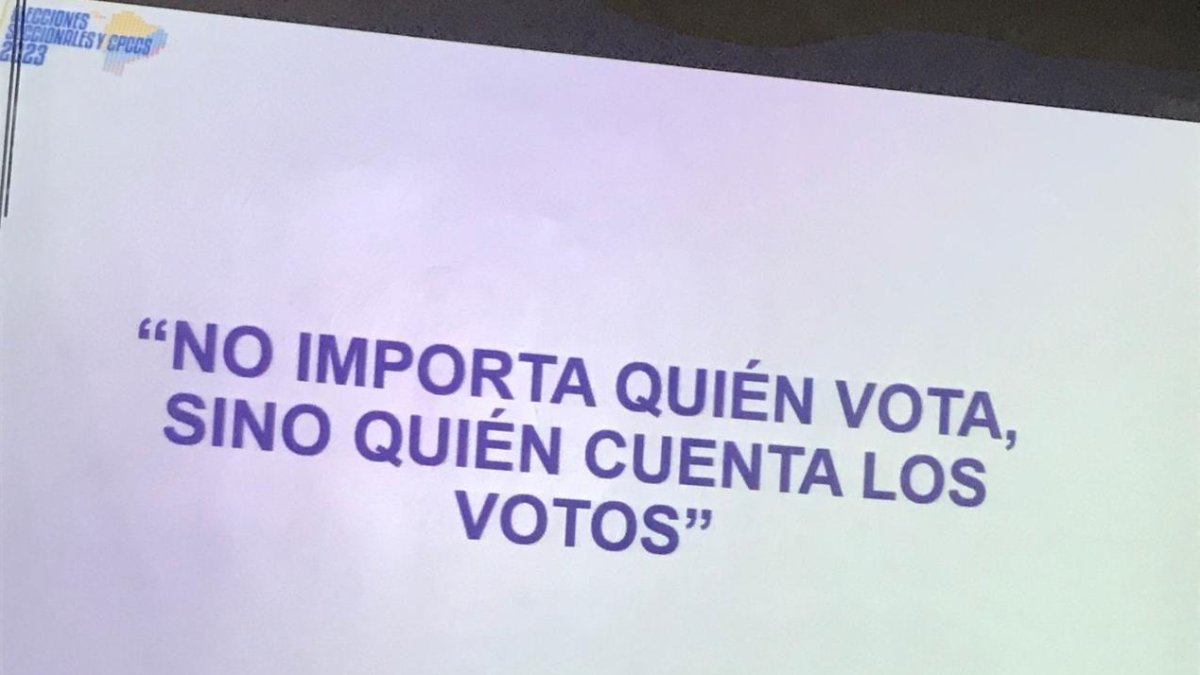 Otra de las diapositivas del PSC presentadas a los funcionarios del Municipio de Guayaquil
