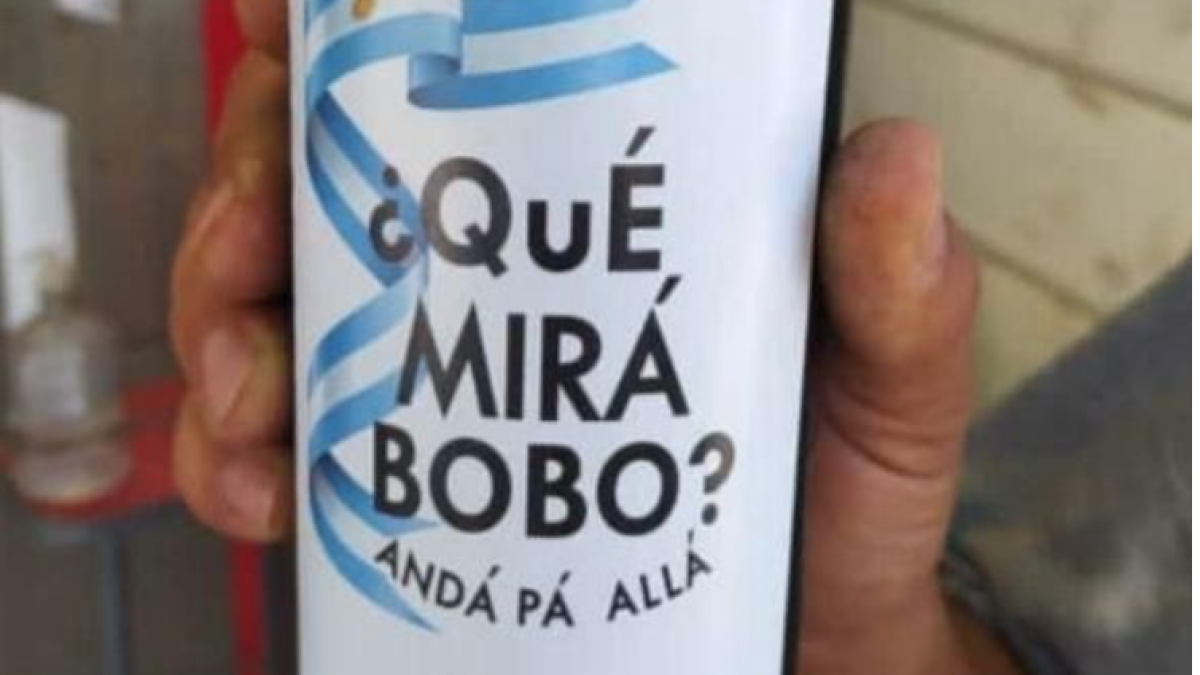 La frase popular de Lionel Messi, que muchos negocios aprovecharon.