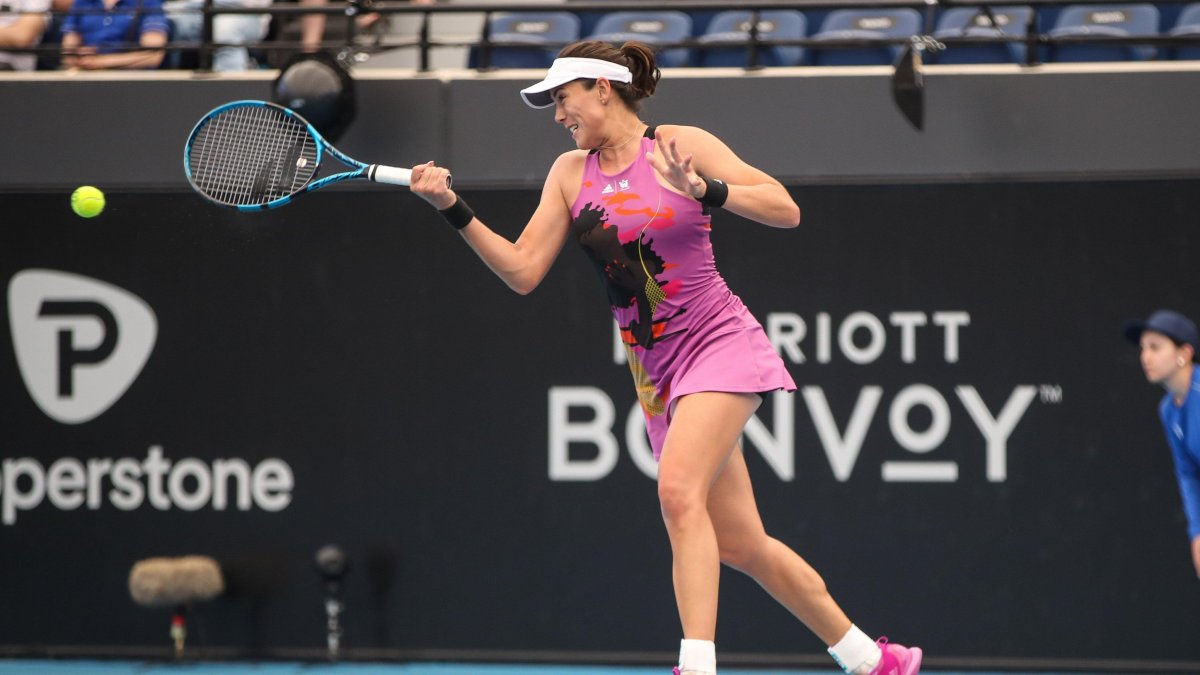 Garbiñe Muguruza, tenista española, iba ganando cómodamente, pero su rival revirtió la historia.