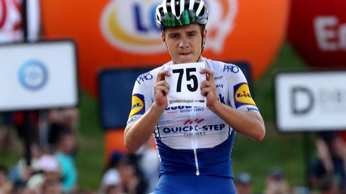 Remco Evenepoel, el campeón mundial de ruta abre el 2023 en Argentina.