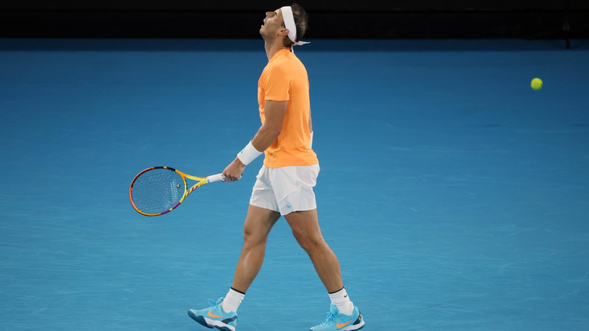 Nadal dejó muy afectado la pista de Australia en enero. Con el retiro pasó del #2 al #6 ATP.