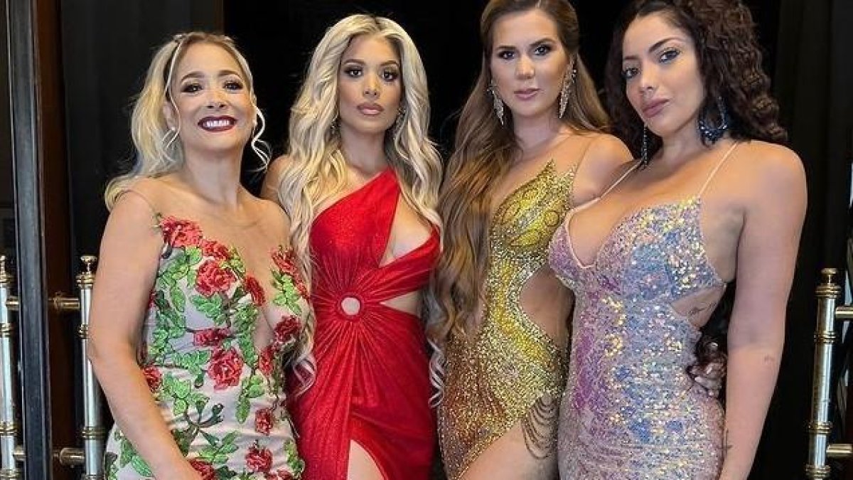 Marián Sabaté, Mafer Pérez, Carolina Jaume y Nathalie Carvajal.