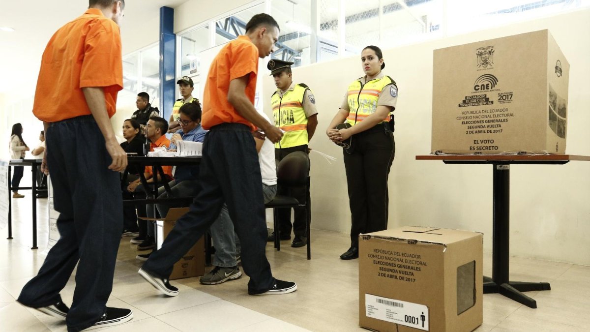 De los 2.280 PPL registrados en el padrón electoral de Guayas solo 8 tienen cédulas.