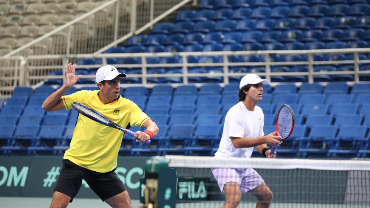 Gonzalo Escobar (43 ATP en dobles) Diego Hidalgo (# 93 en la misma división) son las cartas ganadoras de Ecuador.