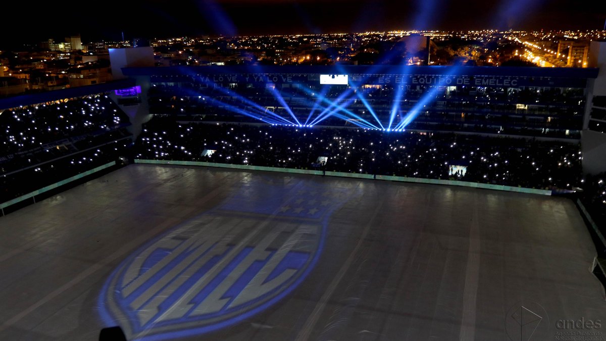 Con una capacidad para cerca de 40 mil espectadores, estadio Arena Banco del Pacifico-Capwell.