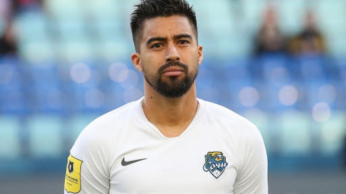 Cristhian Noboa, volante del FCP Sochi y de la Tri.