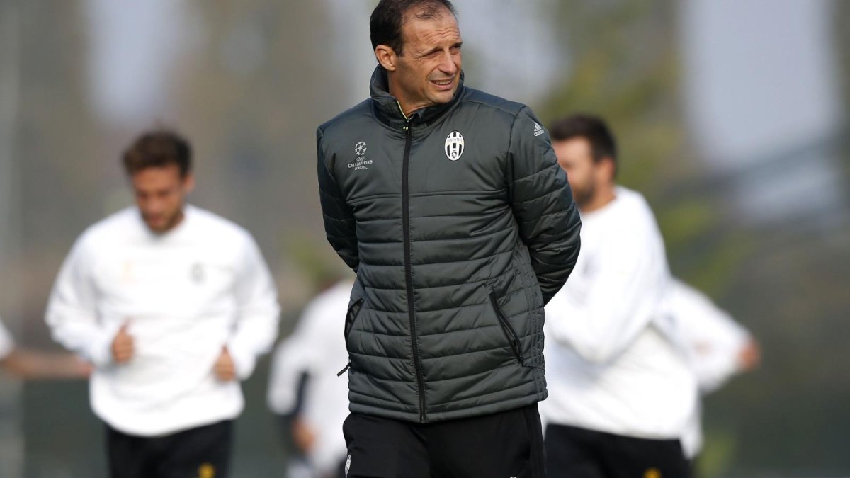 Massimiliano Allegri, el DT de la Juventus, quiere ser campeón.