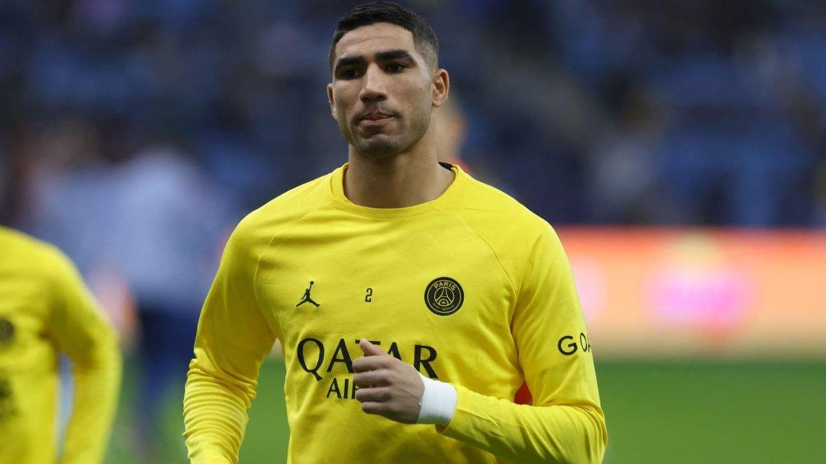 Hakimi es uno de los mejores lateral del mundo y pilar clave en la defensa del París Saint Germain.