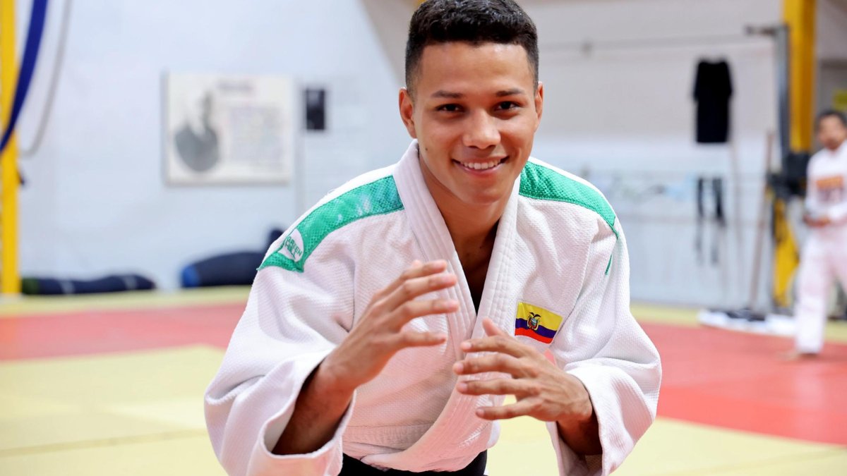 Bryan Garboa, de 21 años, está listo para seguir dando pasos firmes hacia la clasificación a los Juegos Olímpicos de París 2024, su gran objetivo.