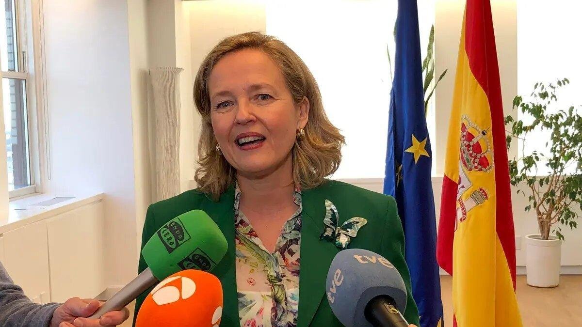 La vicepresidenta española de Asuntos Económicos, Nadia Calviño.