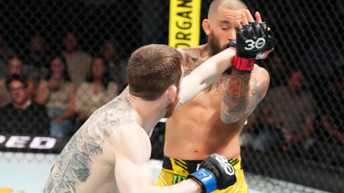 Las competencias de la UFC, compañía en la que pelea el ecuatoriano Chito Vera (d) tiene previsto dar un giro con la nueva empresa.