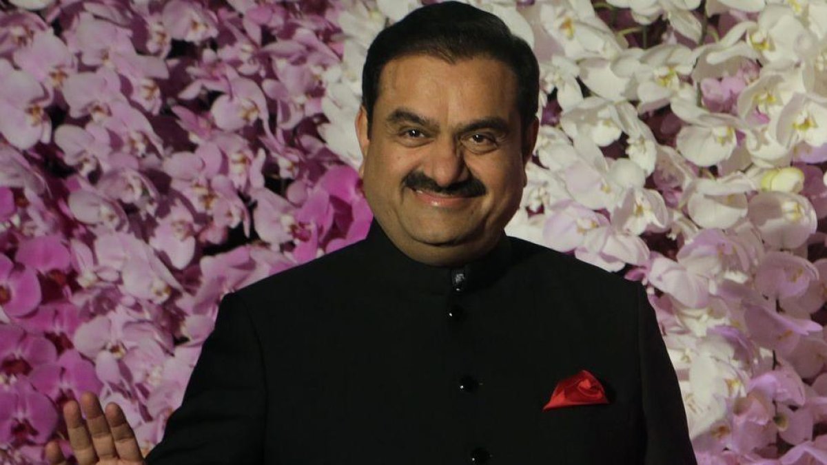 Empresario. El multimillonario indio Gautam Adani.