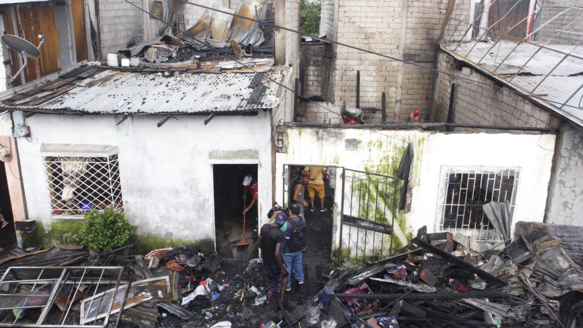 Los perjudicados no pudieron rescatar casi nada de sus pertenencias