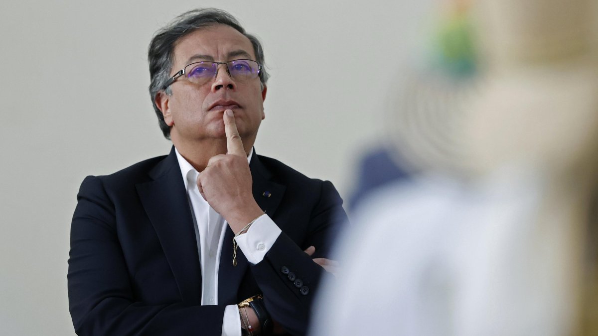El presidente de Colombia, Gustavo Petro, en una fotografía de archivo.