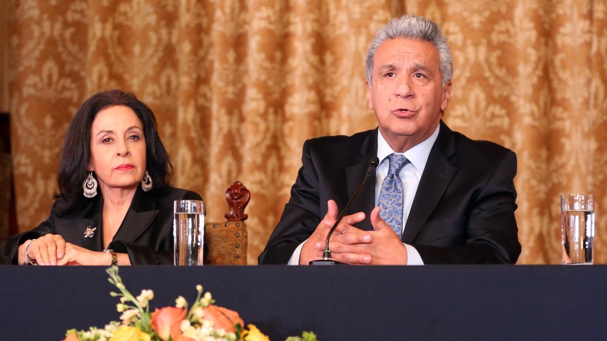 Caso. Lenín Moreno y Rocío González son investigados por un presunto cohecho en Coca Codo Sinclair.