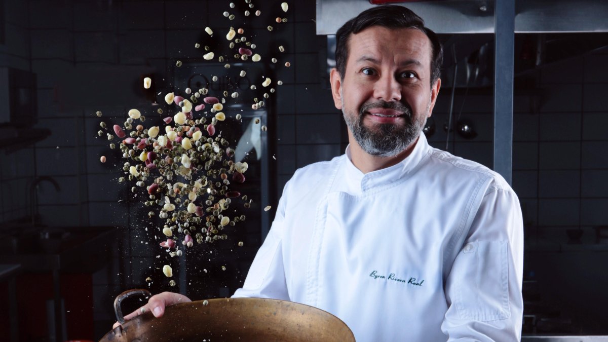 El chef Byron Rivera.