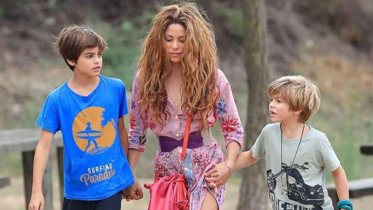 Shakira y sus dos hijos iniciaron una nueva vida en Estados Unidos.