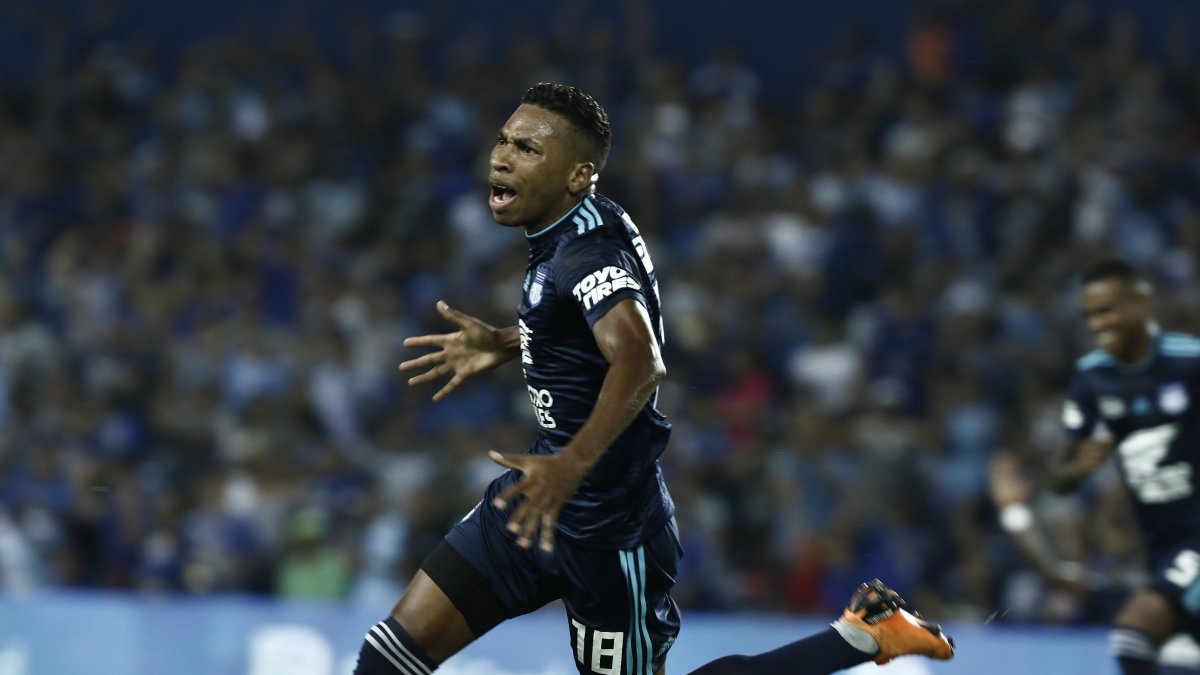 El extremo Ayrton Preciado, exjugador de Emelec entre las temporadas 2017 y 2018.
