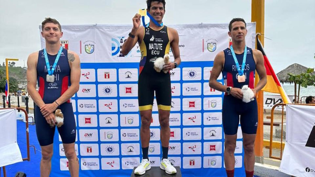 Armando Matute fue primero en la Copa Panamericana y Sudamericano.