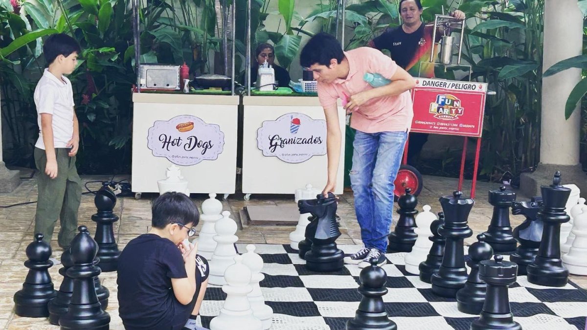 Propósito. La ajedrecista divulgó la iniciativa acompañada de fotografías.