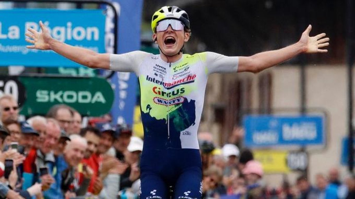 Siempre hay una etapa en la que el alemán Zimmermann festeje.