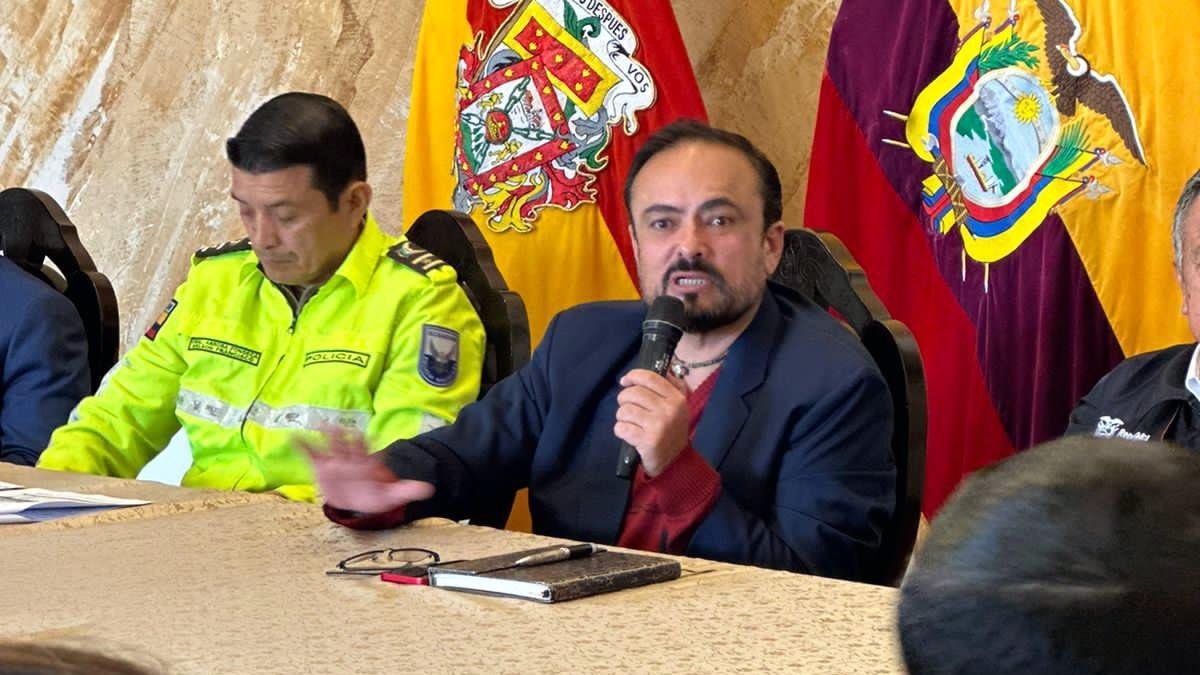 Paúl Carrasco asumió la Gobernación del Azuay el 5 de mayo de 2023.