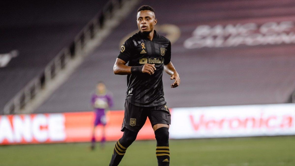 Diego Palacios, lateral de Los Angeles FC.