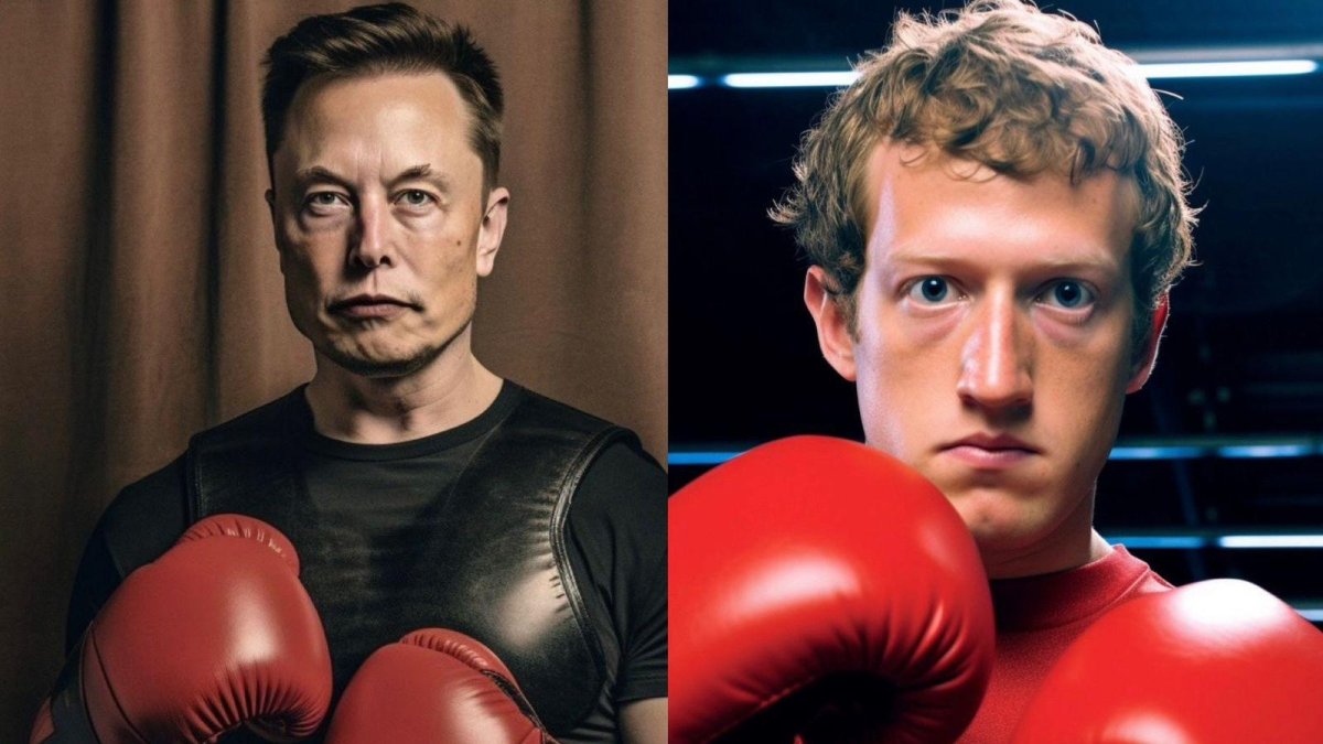 Elon Musk y Mark Zuckerberg dicen que quieren ajustar cuentas en una pelea en jaula.