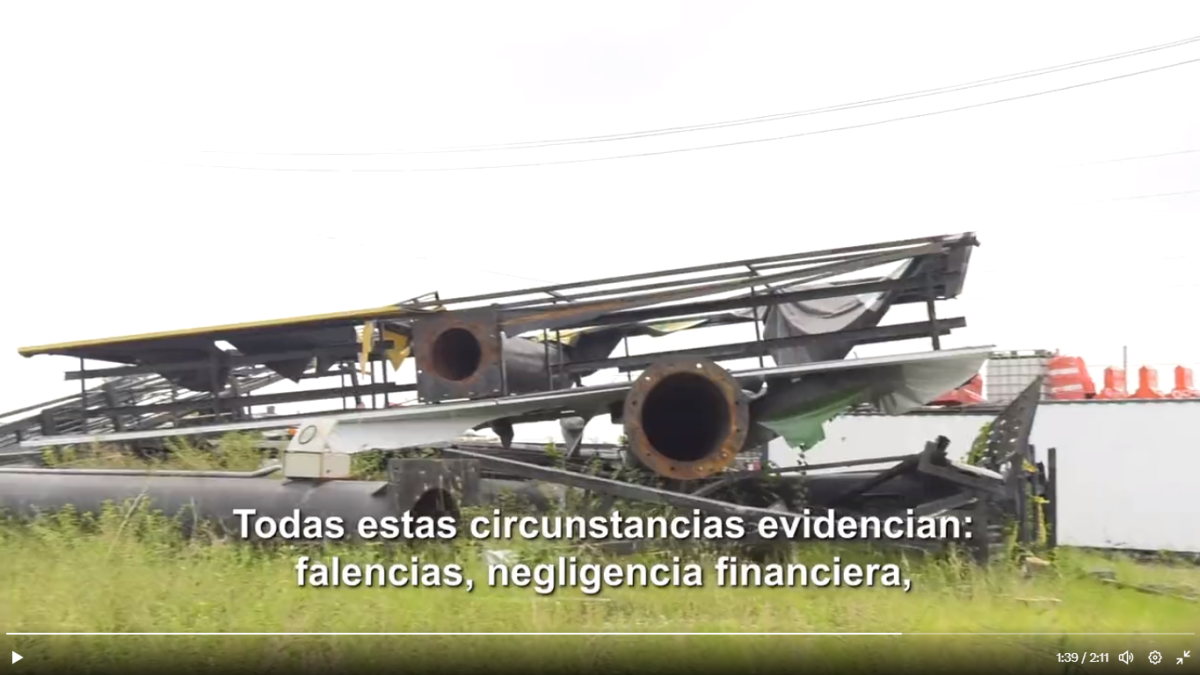 Audiovisual. El video fue difundido por el Municipio la noche del viernes 30 de junio.