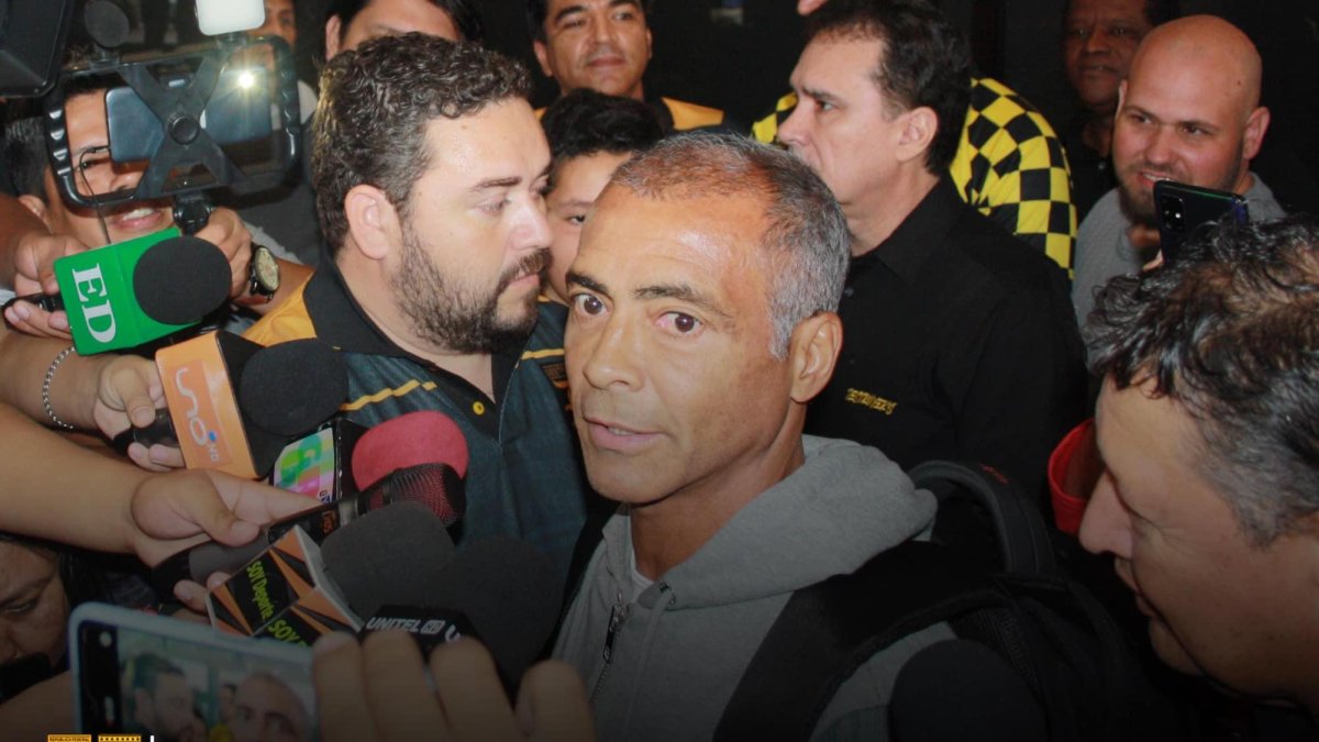 Romario no visitaba el país andino desde la Copa América de 1997.