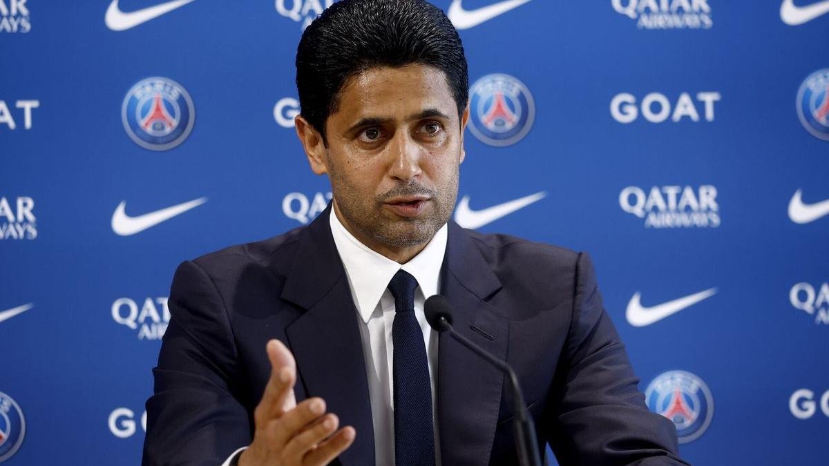 Nasser al Khelaifi, presidente del París Saint Germain.