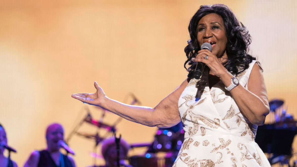 Aretha Franklin.