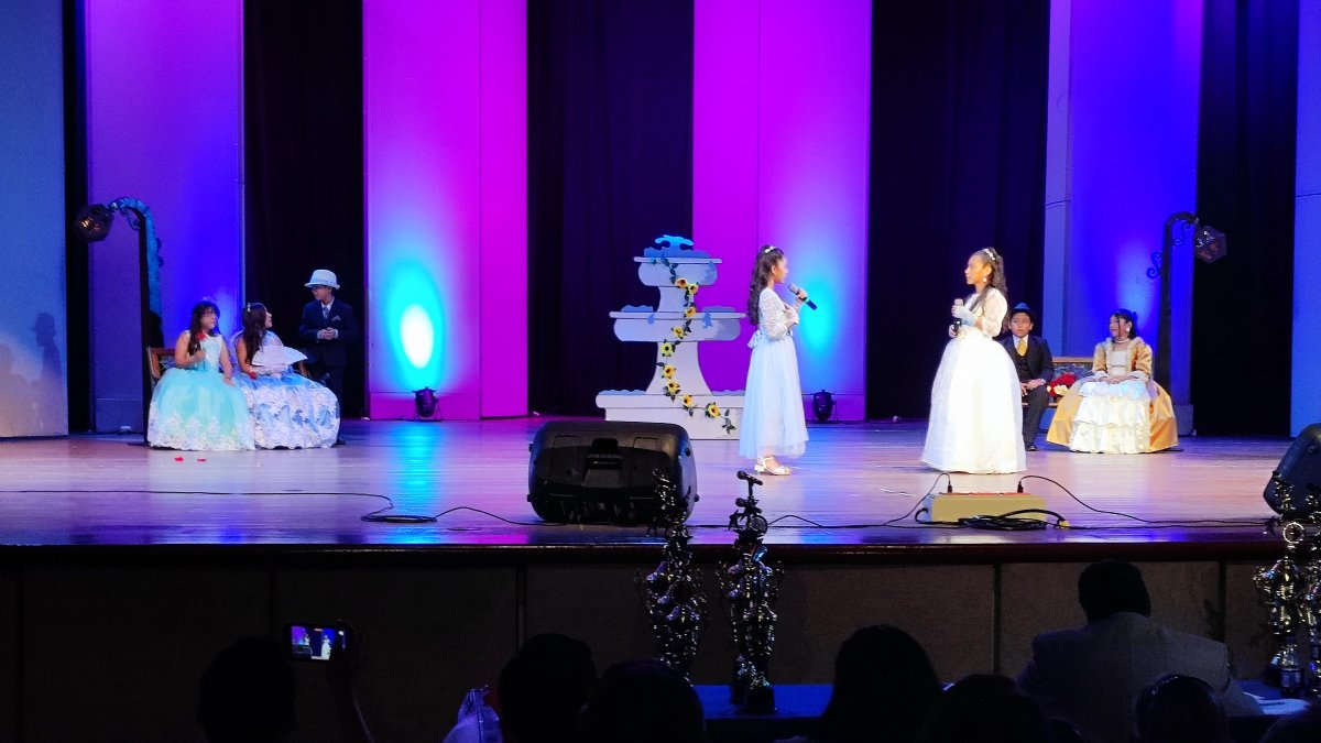 Participación. Alumnos del IPAC durante una de las interpretaciones que los llevó a ganar cuatro trofeos.