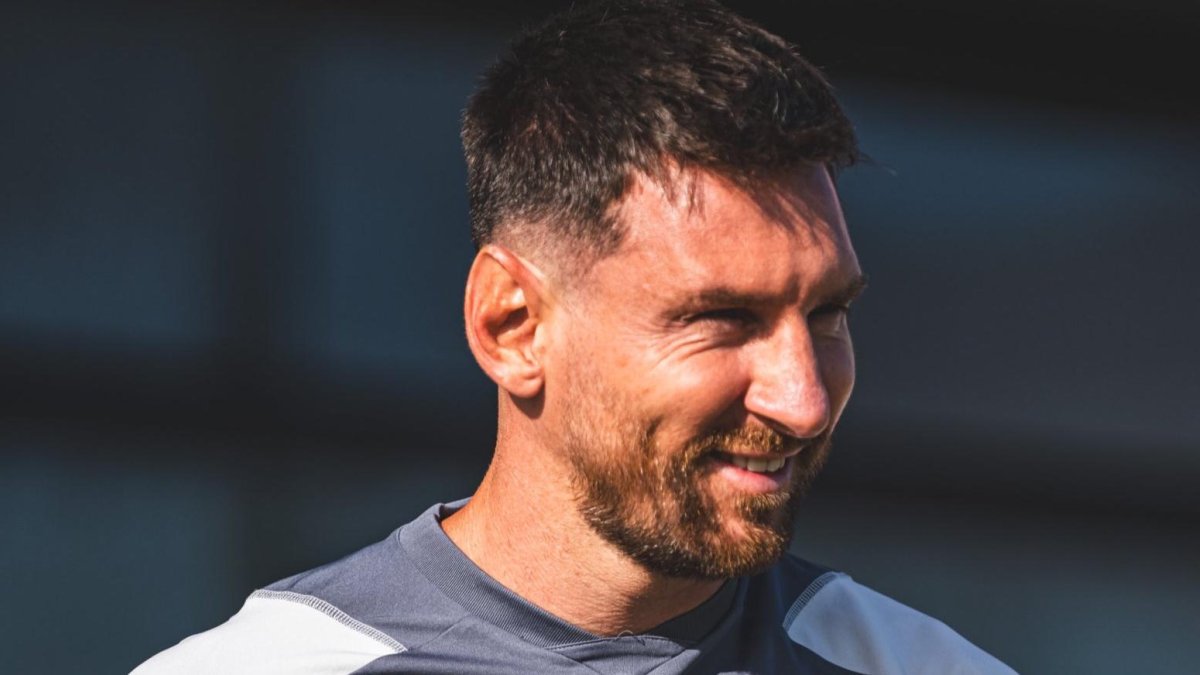 Messi entrenó junto a Busquets en Fort Lauderdale.