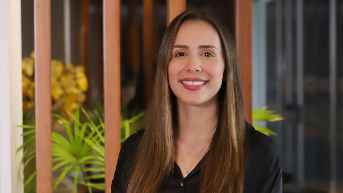 Daniela Jaramillo, subgerente de Relaciones Públicas de Banco Guayaquil.