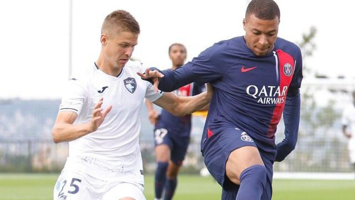 Mbappé jugó los últimos 25 minutos y anotó el tanto definitivo.