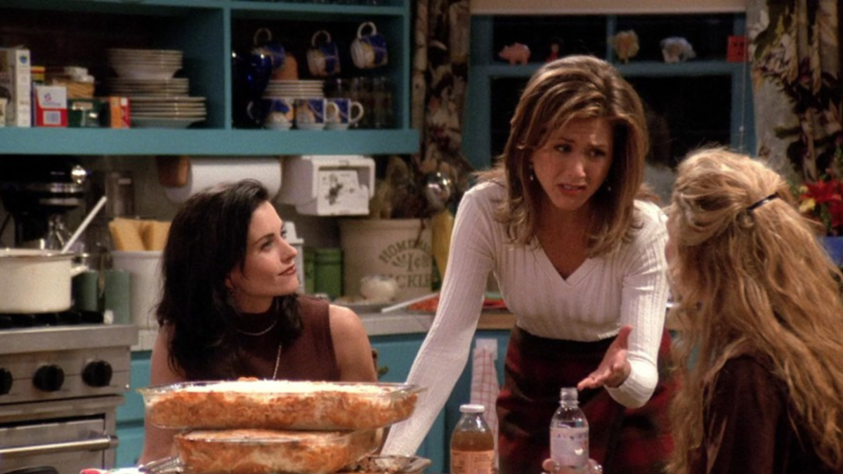 Escena de Friends.