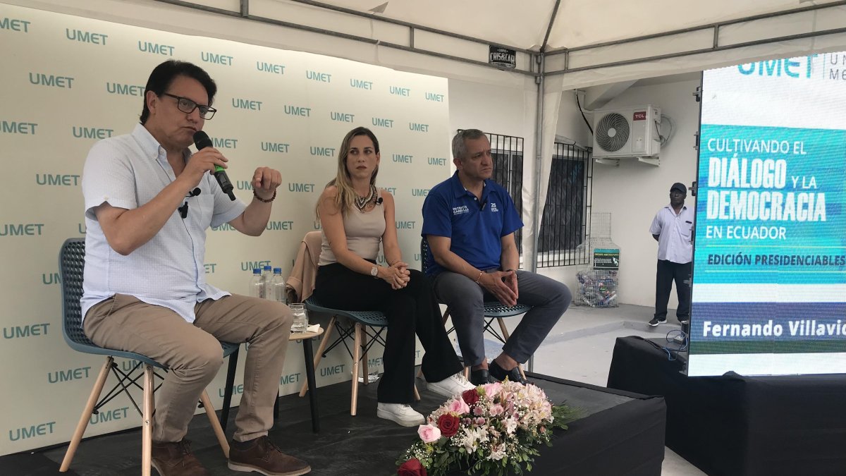 El presidenciable de Construye está cumpliendo agenda en la provincia de El Oro.