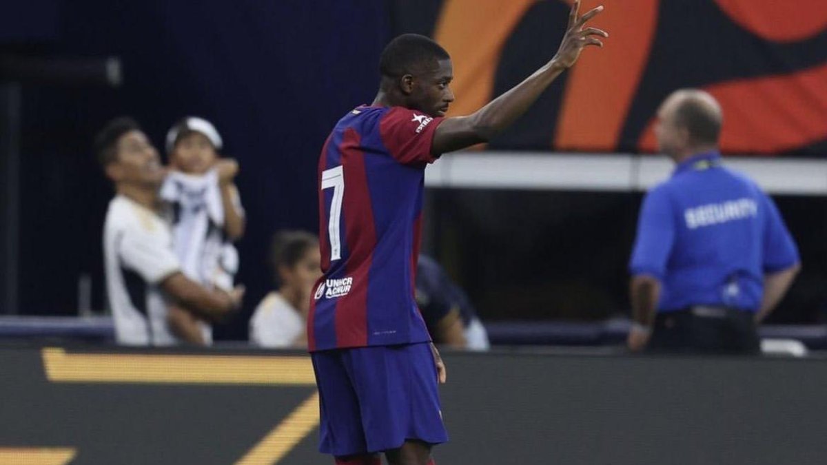 El delantero galo anotó ante el Real Madrid en un clásico amistoso jugado en Dallas.