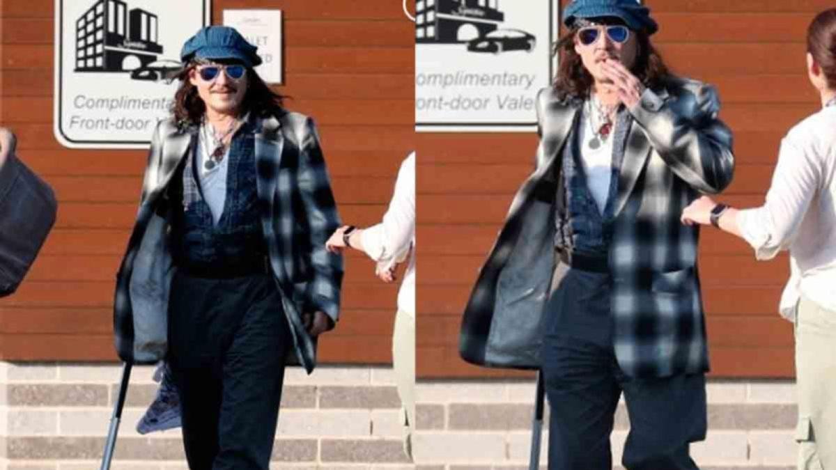 Johnny Depp no ha dado ninguna declaración de lo acontecido en Hungría. En Estados Unidos fue visto cojeando y con un bastón.