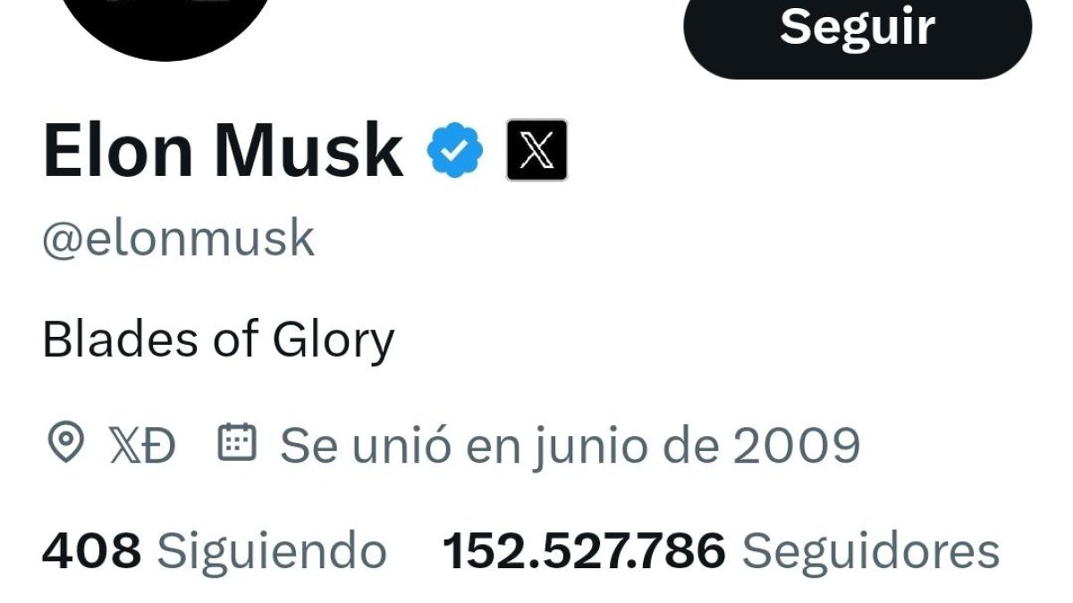 Red.- La cuenta en la red social, del propietario de X, antes Twitter, de Elon Musk.